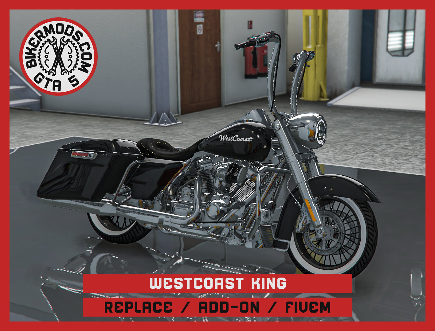 Westcoast King (Replace / Add On / FiveM) 173k Poly