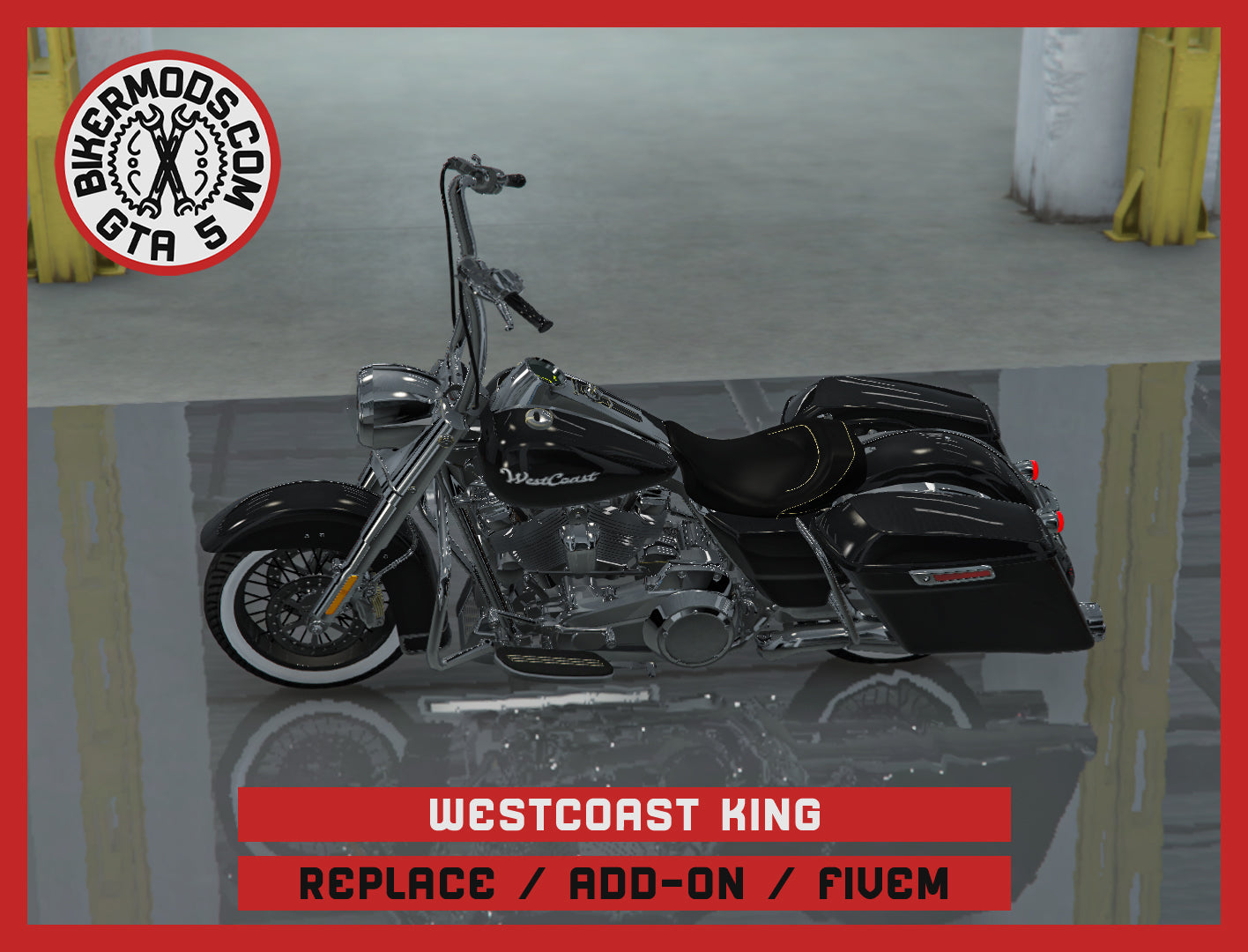 Westcoast King (Replace / Add On / FiveM) 173k Poly