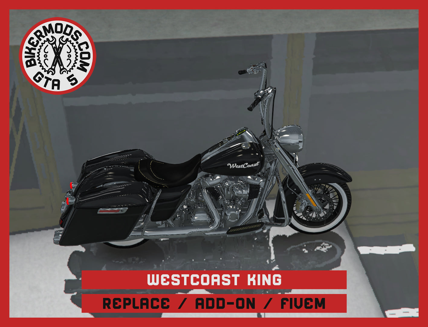 Westcoast King (Replace / Add On / FiveM) 173k Poly