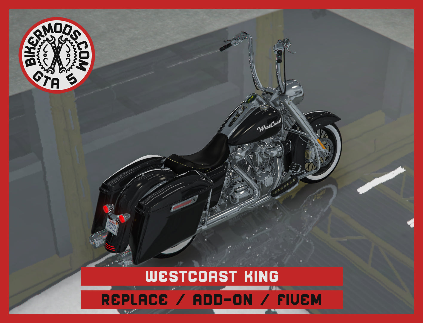 Westcoast King (Replace / Add On / FiveM) 173k Poly