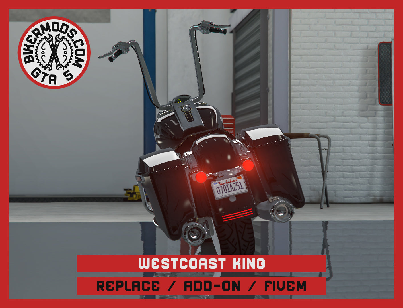 Westcoast King (Replace / Add On / FiveM) 173k Poly