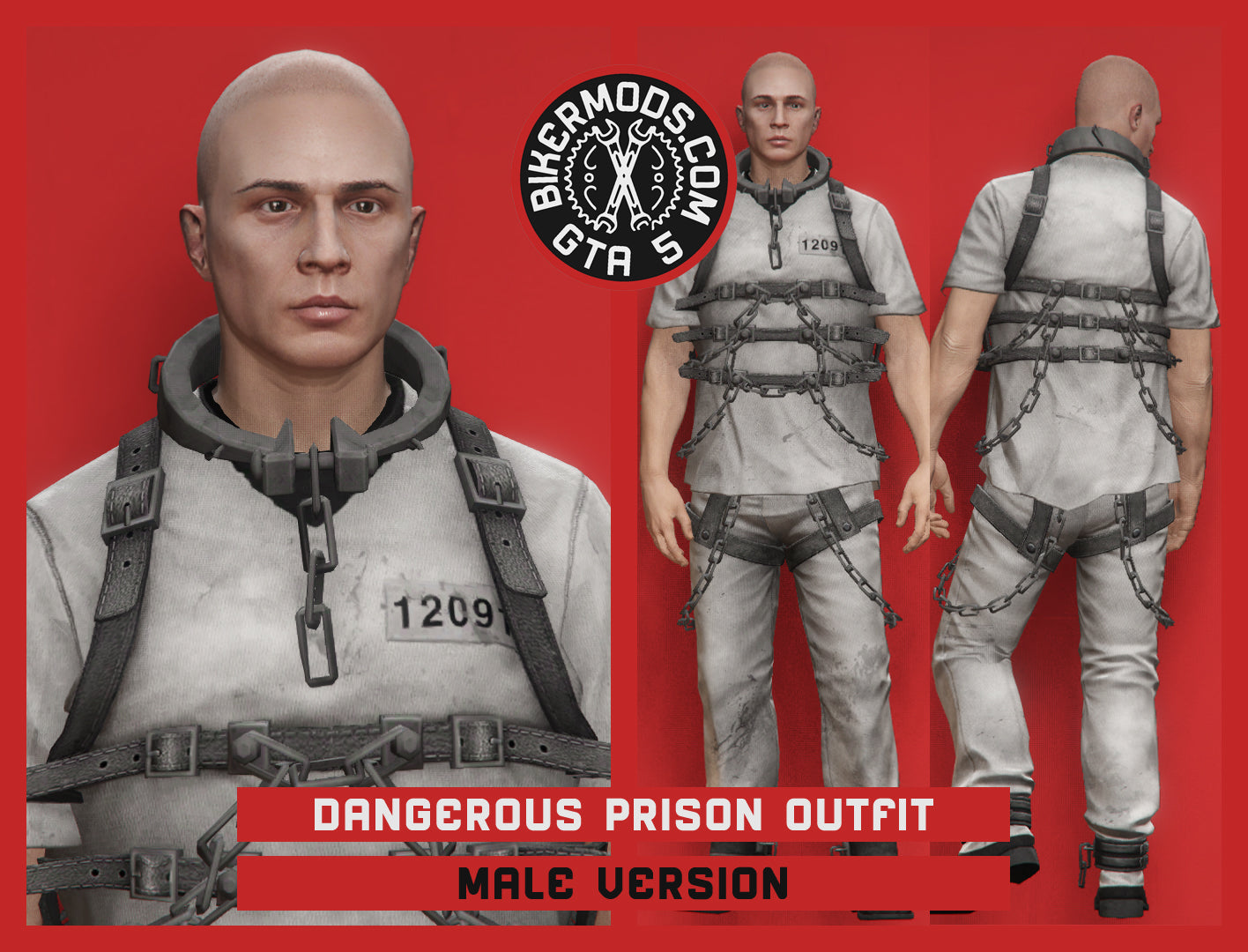 White Dangerous Prison Outfit
