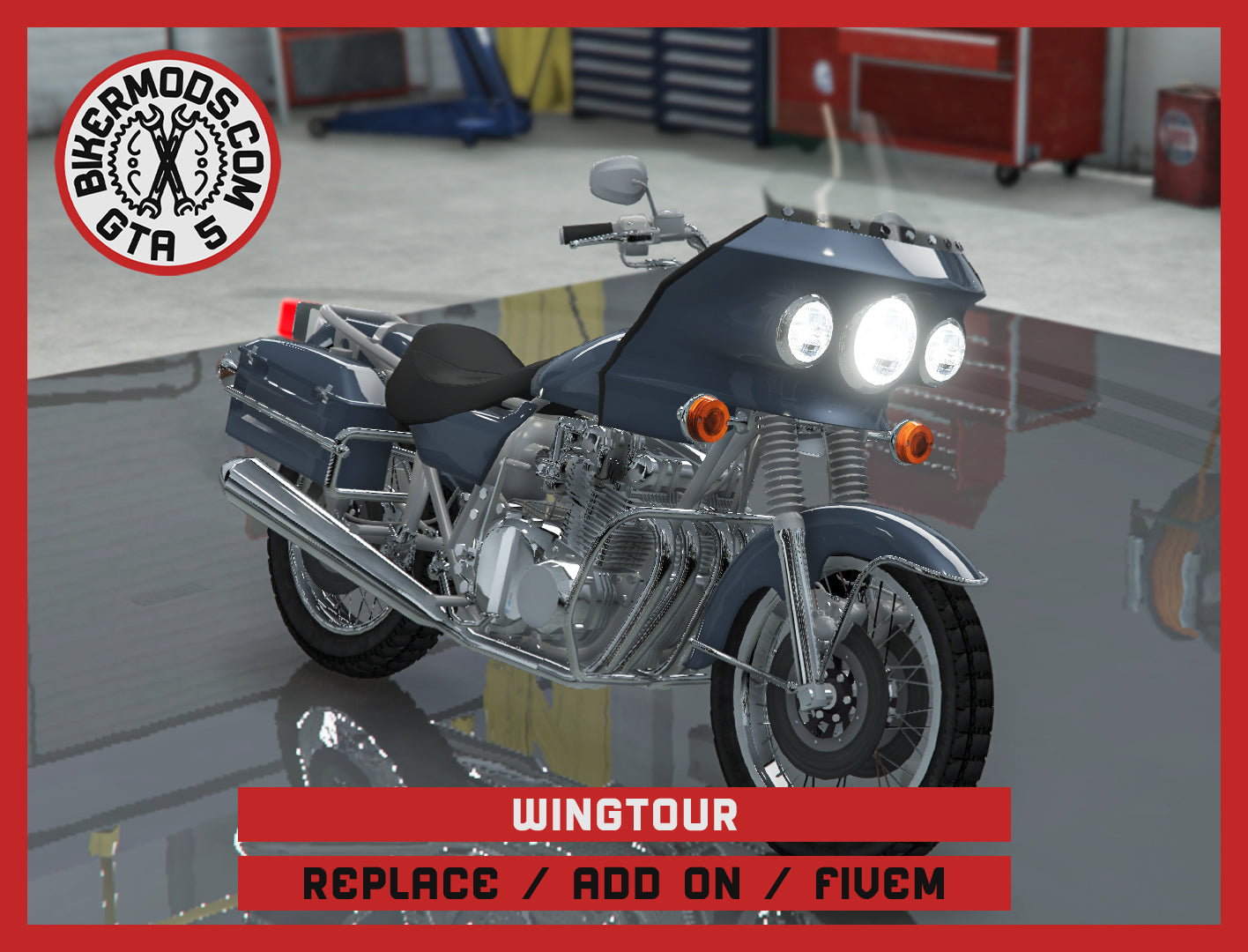 Wingtour (Replace / Add On / FiveM) 83k Poly