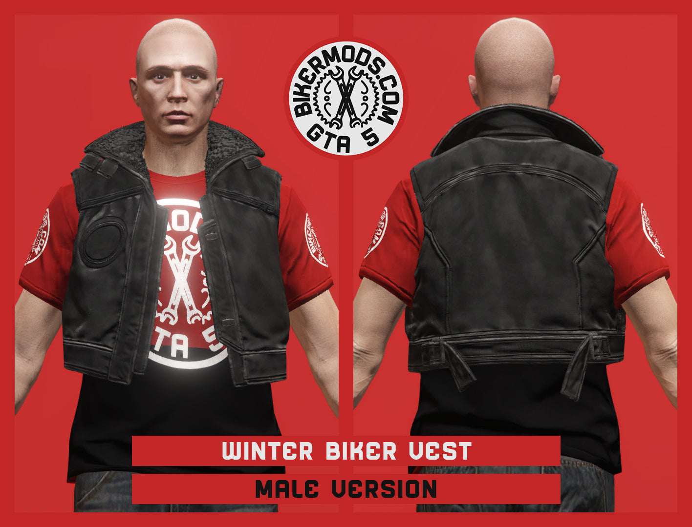 Winter Biker Vest (Male)