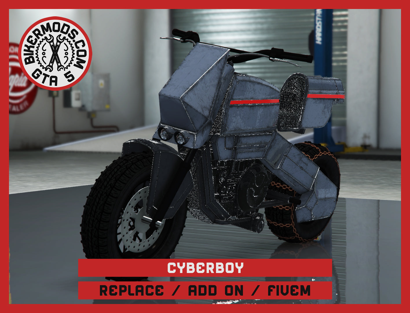 Cyberboy (Replace / Add On / FiveM) 41k Poly