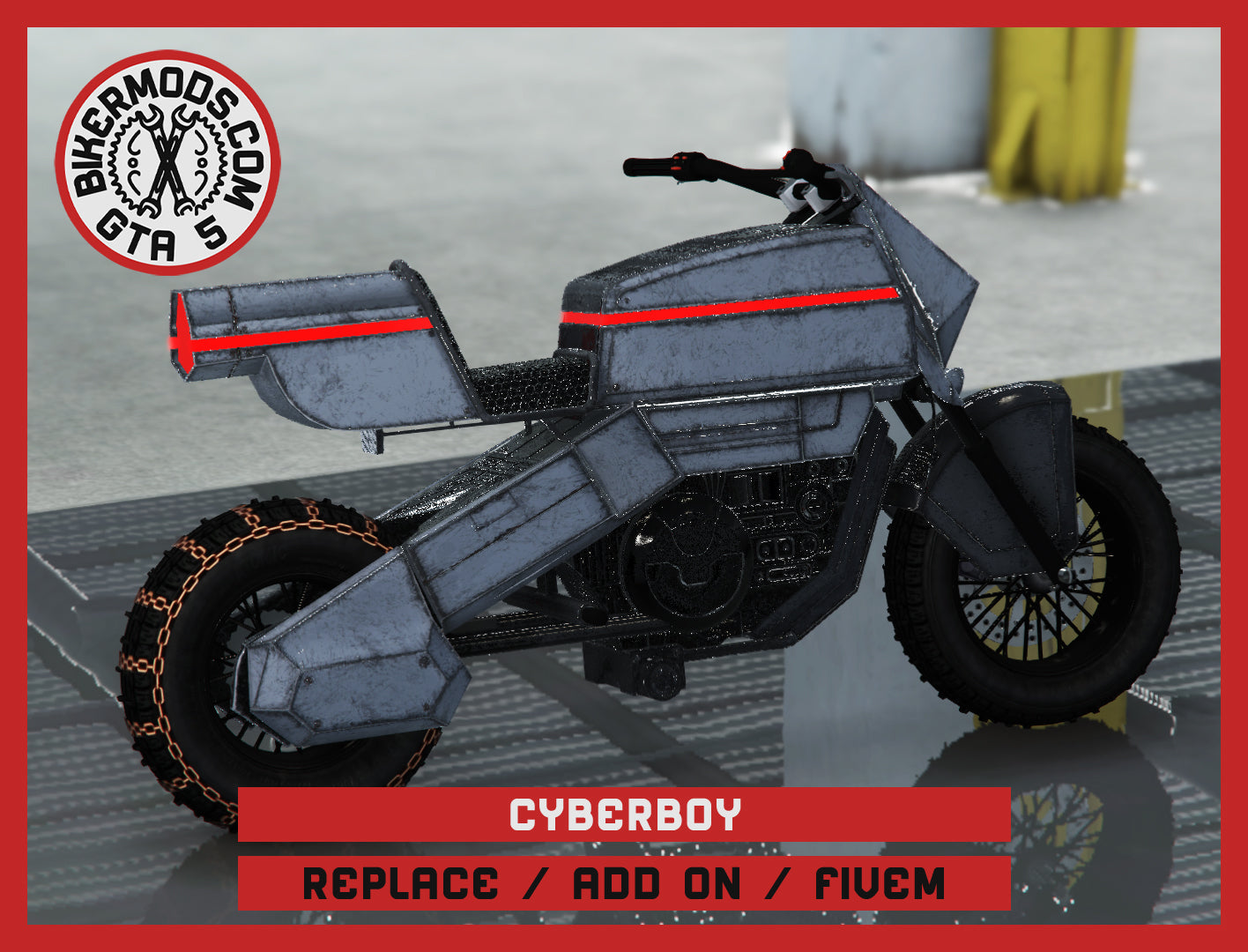 Cyberboy (Replace / Add On / FiveM) 41k Poly