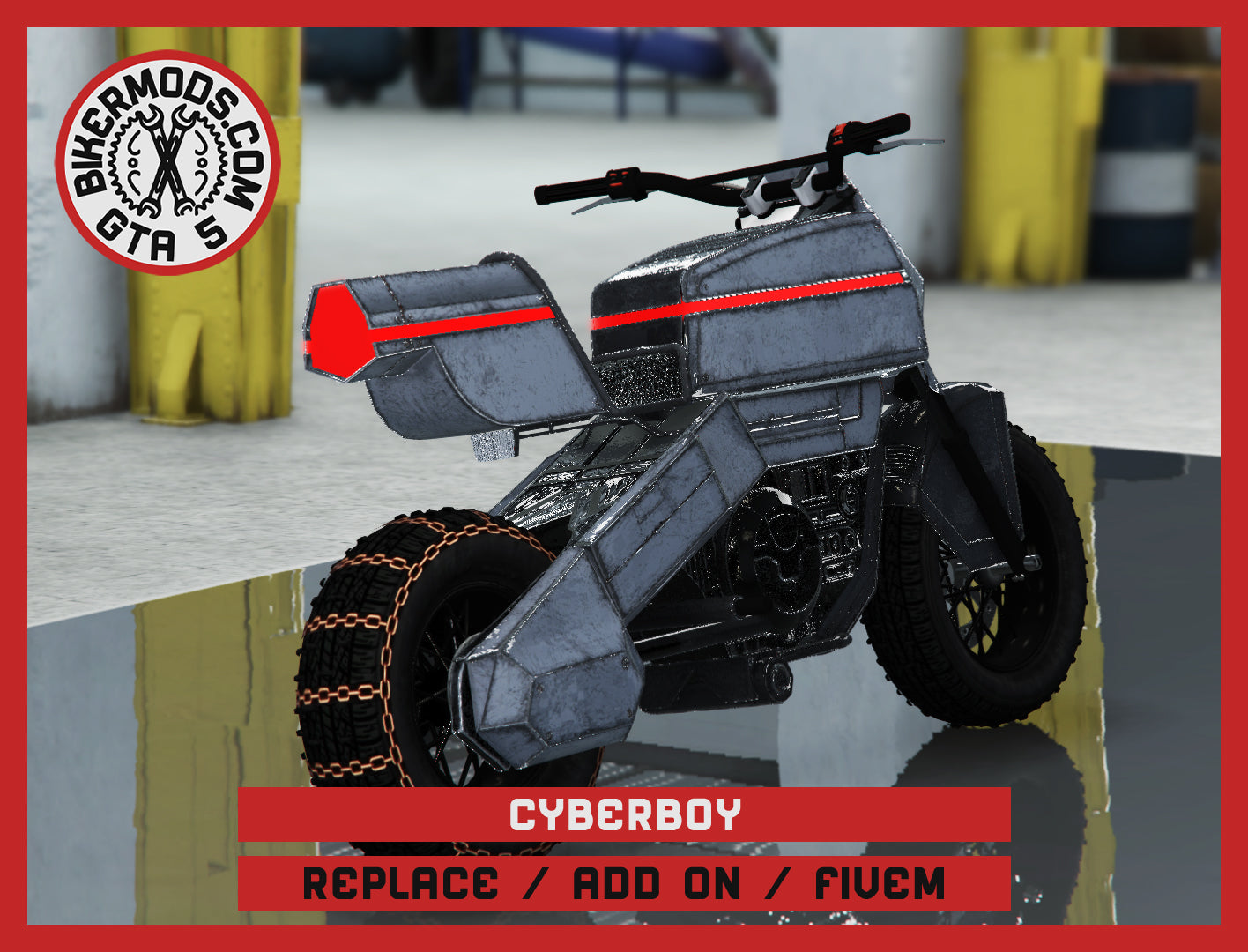 Cyberboy (Replace / Add On / FiveM) 41k Poly