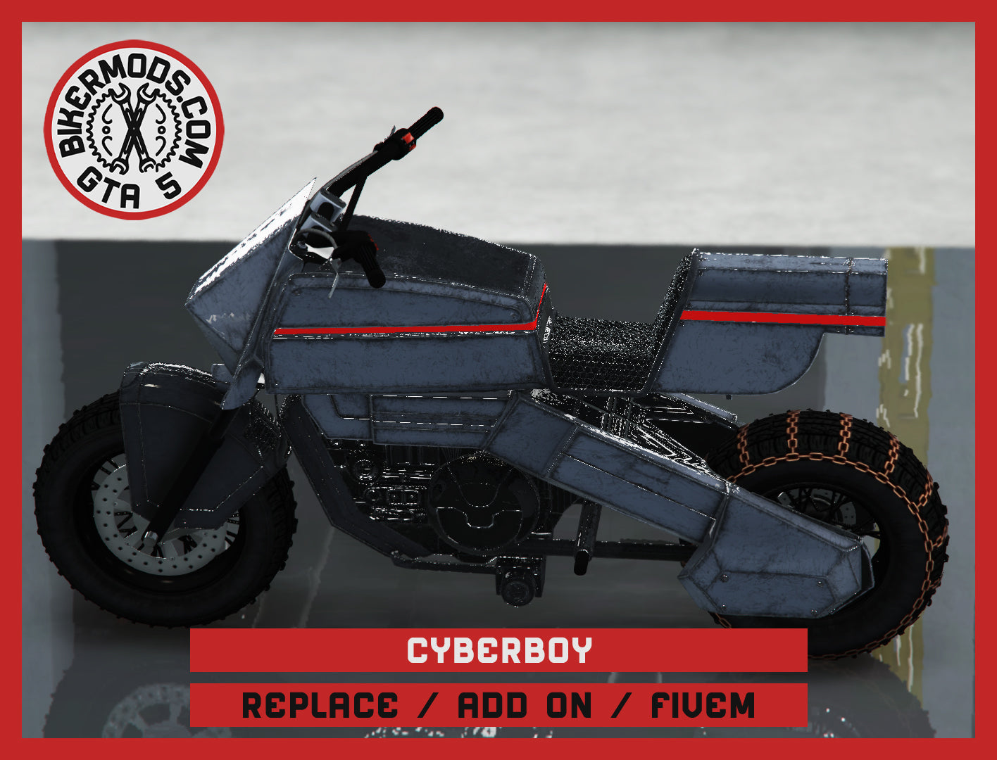 Cyberboy (Replace / Add On / FiveM) 41k Poly