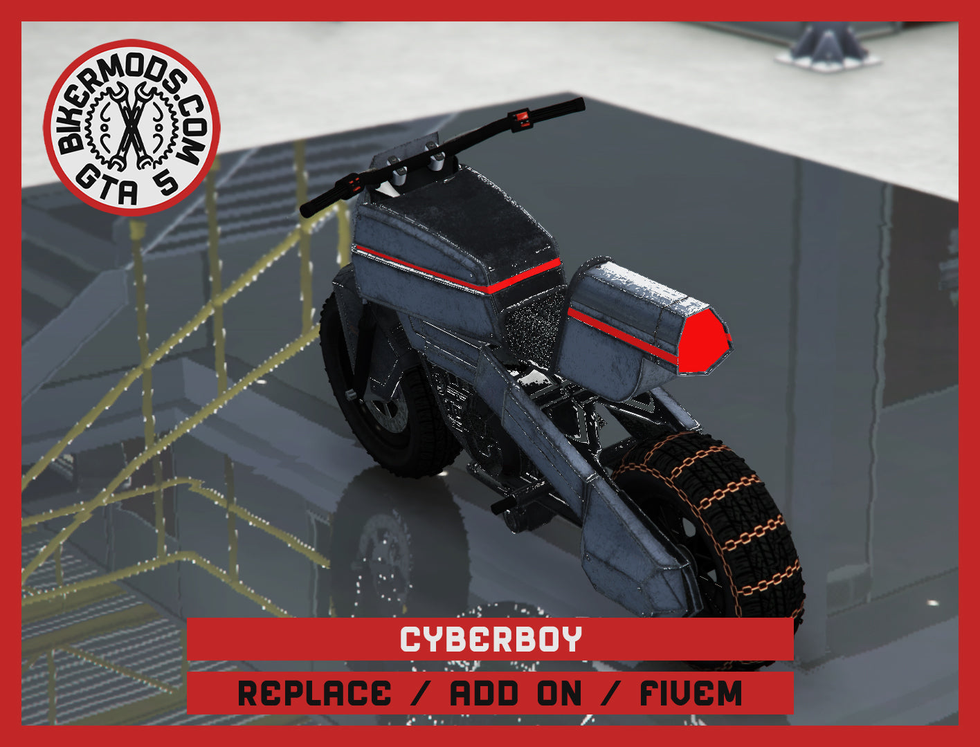 Cyberboy (Replace / Add On / FiveM) 41k Poly