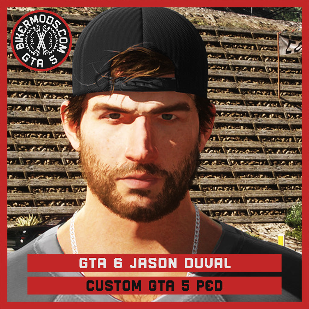 Jason Duval ( GTA 6 ) for GTA 5 Custom Ped