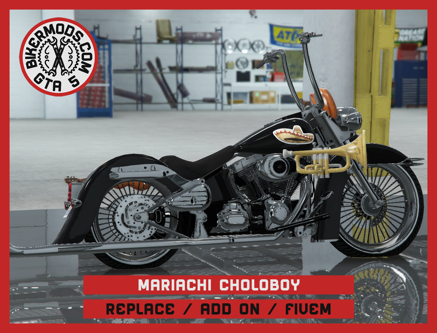 Mariachi CholoBoy (Replace / Add On / FiveM) 154k Poly