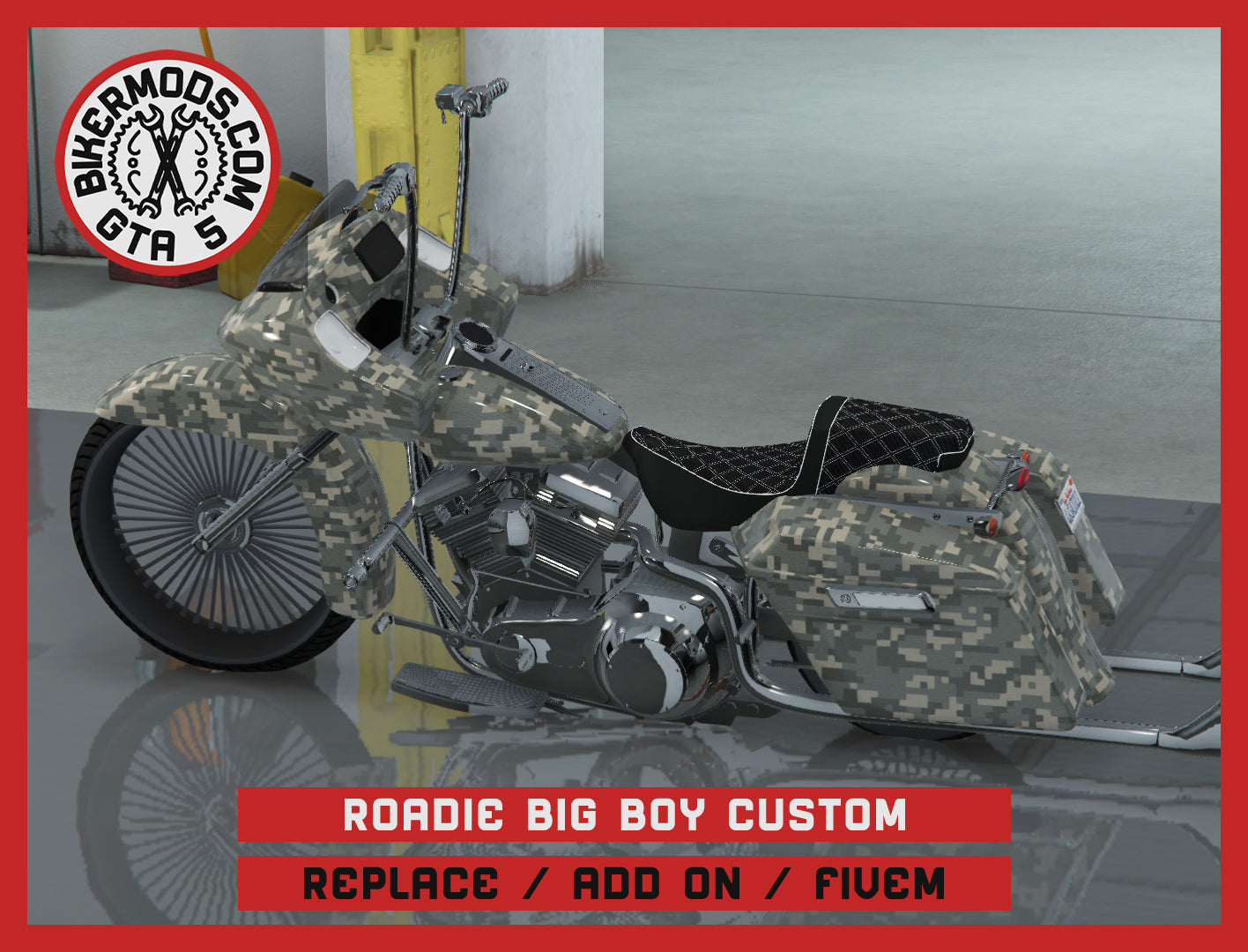 Roadie Big Boy Custom Livery Edition (Replace / Add On / FiveM) 375k Poly