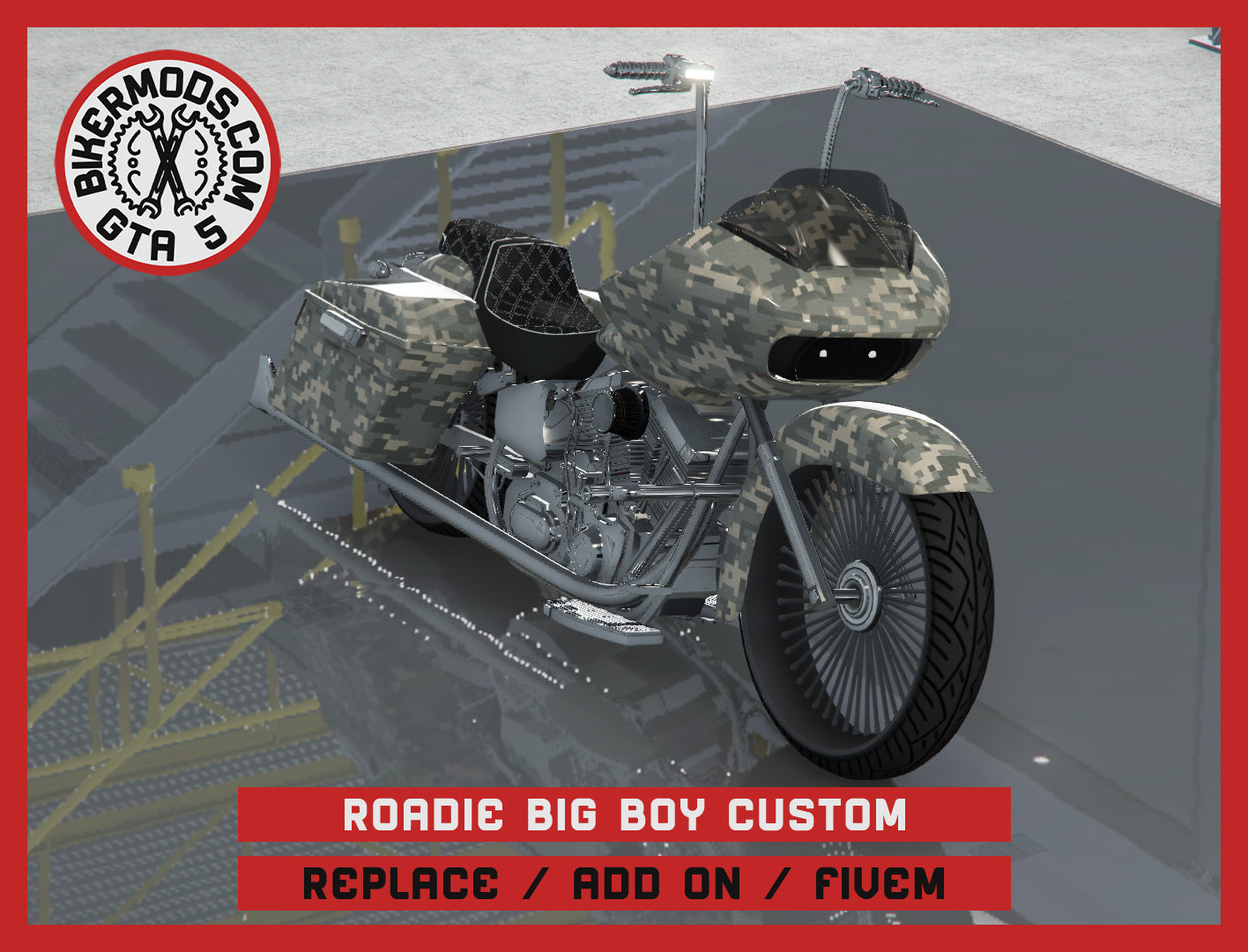 Roadie Big Boy Custom Livery Edition (Replace / Add On / FiveM) 375k Poly