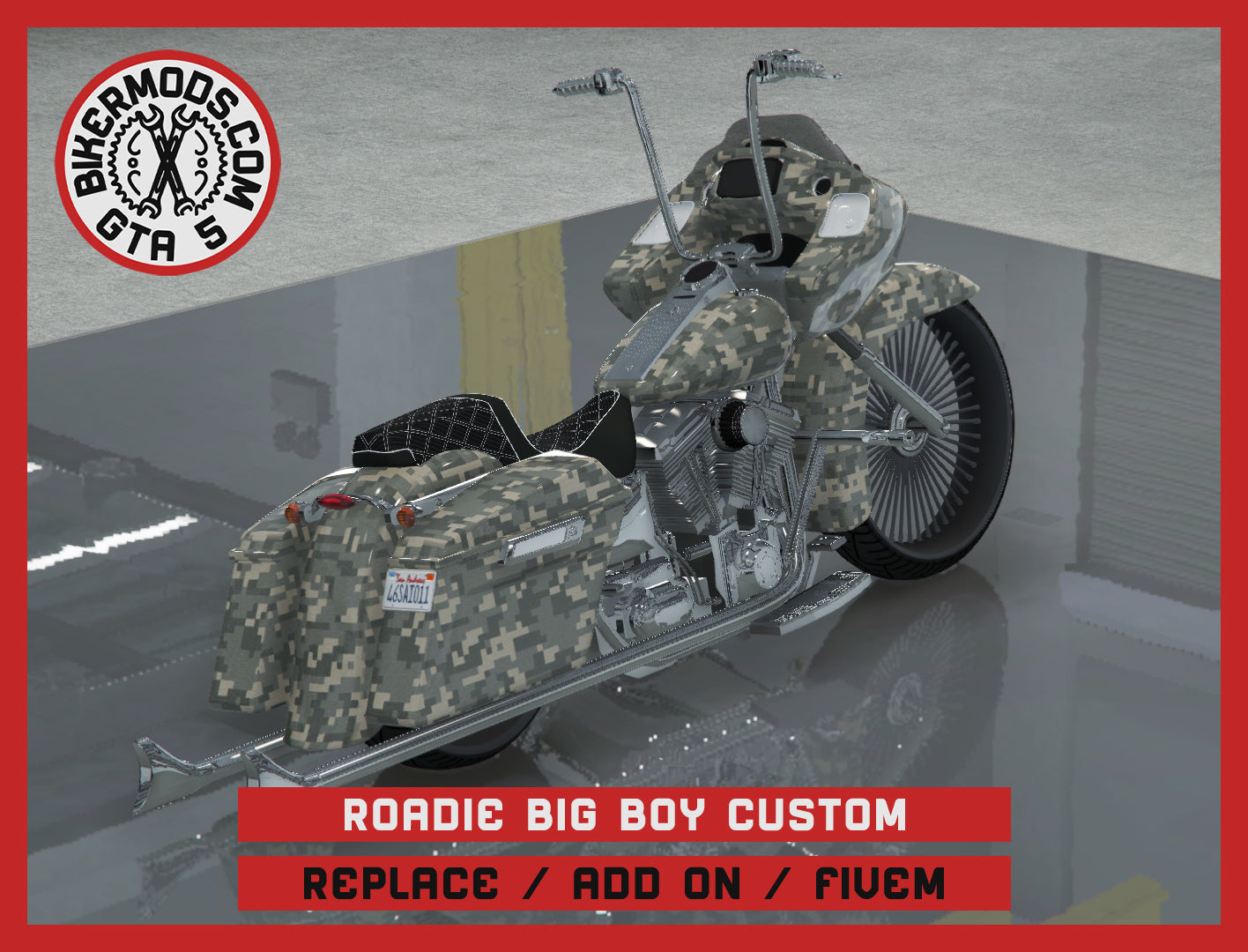 Roadie Big Boy Custom Livery Edition (Replace / Add On / FiveM) 375k Poly