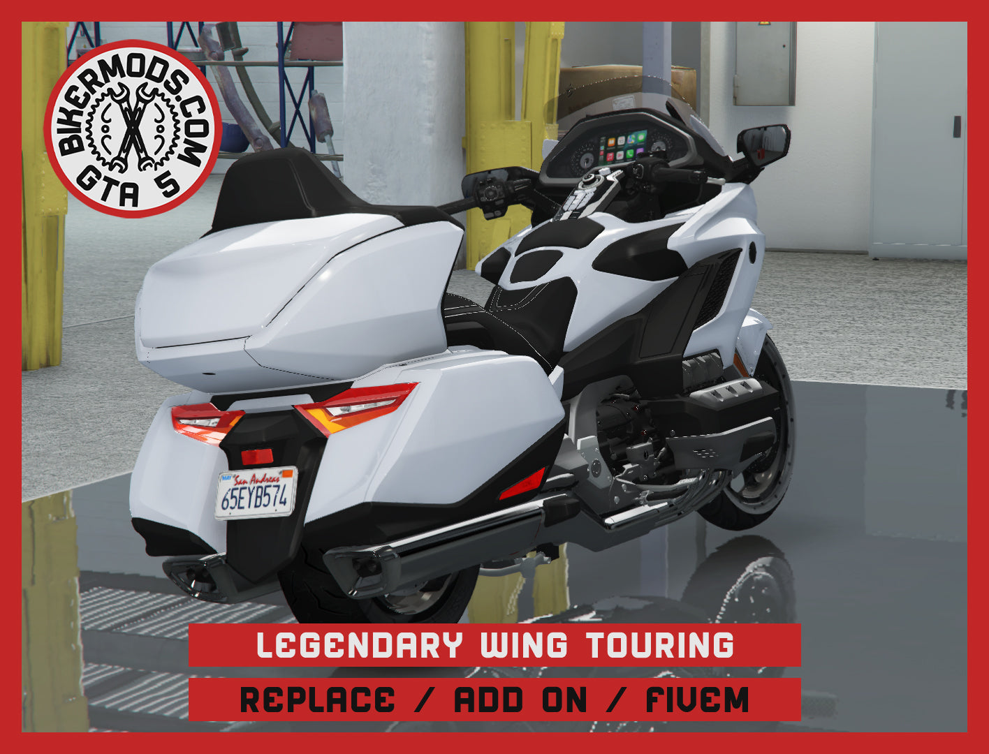 Legendary Wing Touring Edition (Replace / Add On / FiveM) 261k Poly