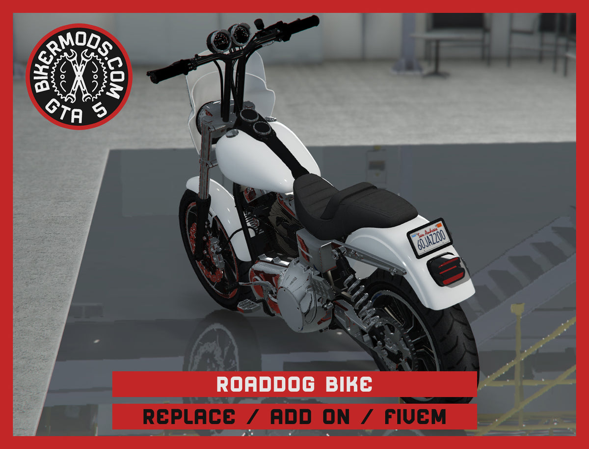 RoadDog Bike (Replace / Add On / FiveM) 416k Poly