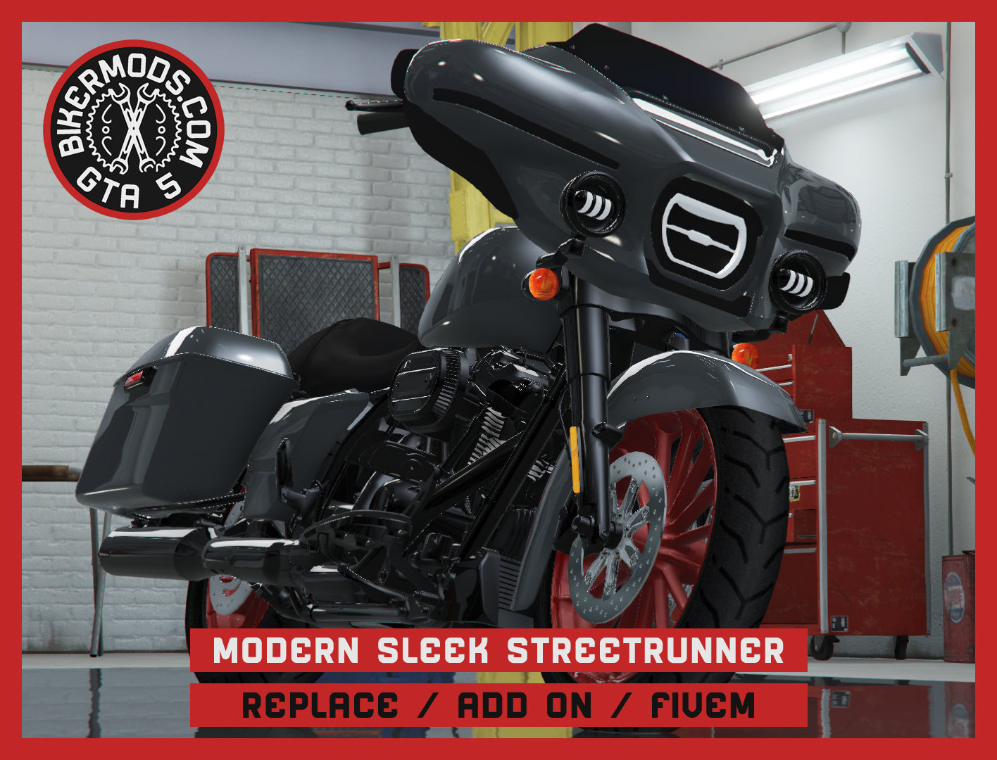 Modern Sleek Streetrunner (Replace / Add On / FiveM) 216k Poly