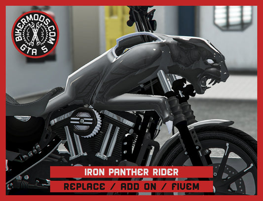 Iron Panther Rider (Replace / Add On / FiveM) 181k Poly