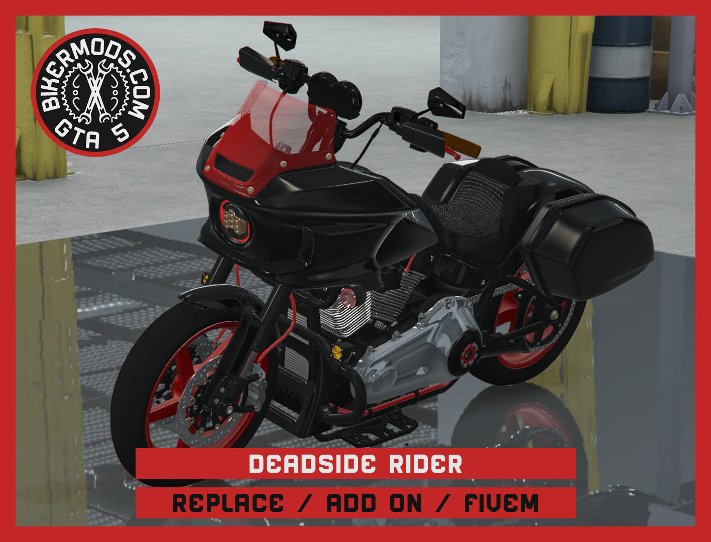 Deadside Rider (Replace / Add On / FiveM) 403k Poly