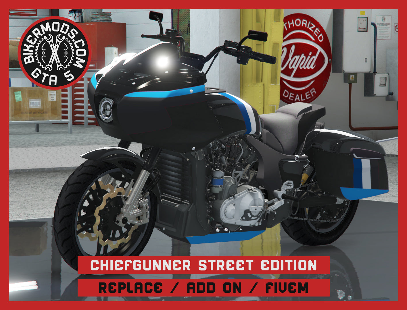 Chiefgunner Street Edition (Replace / Add On / FiveM) 284k Poly