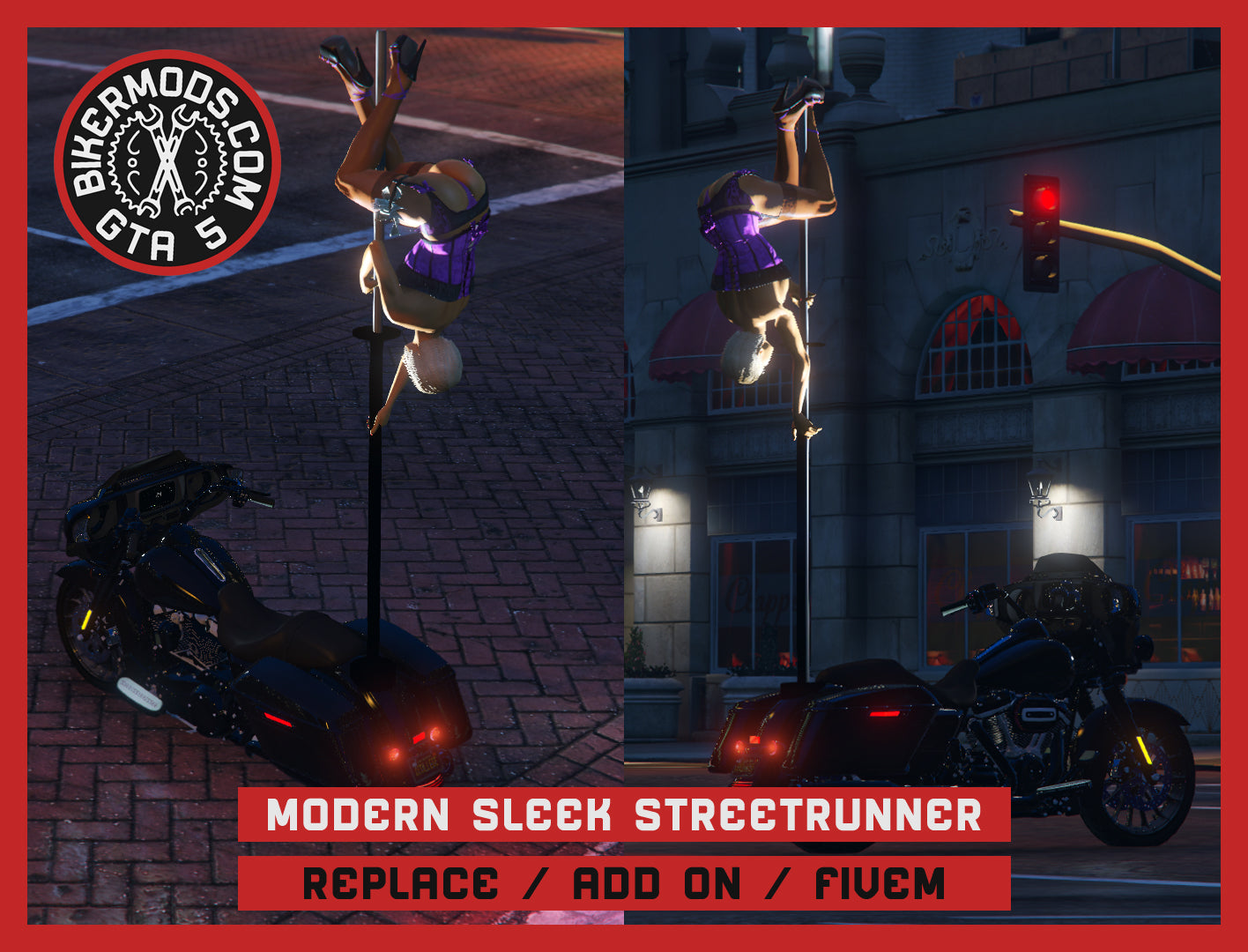 Mobile Strip Club Modern Sleek Streetrunner 2.0 (Replace / Add On / FiveM) 216k Poly