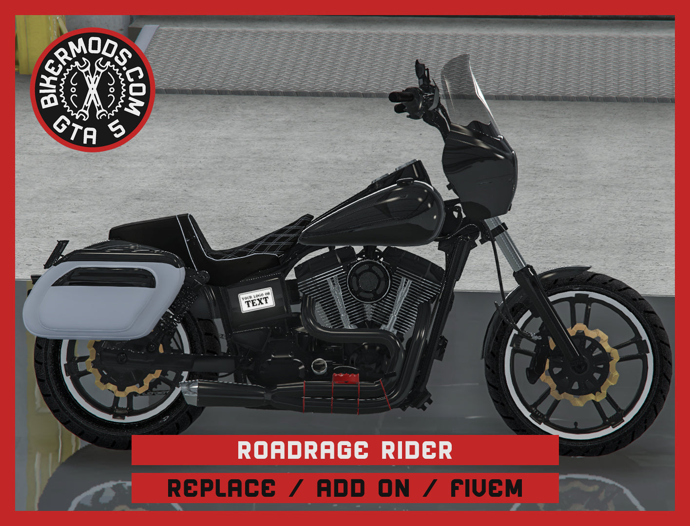 Roadrage Rider (Replace / Add On / FiveM) 375k Poly