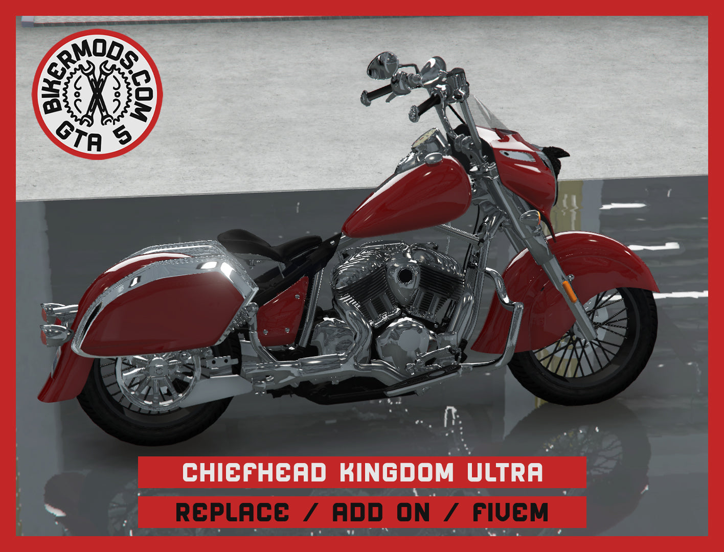 Chiefhead Kingdom Ultra (Replace / Add On / FiveM) 275k Poly