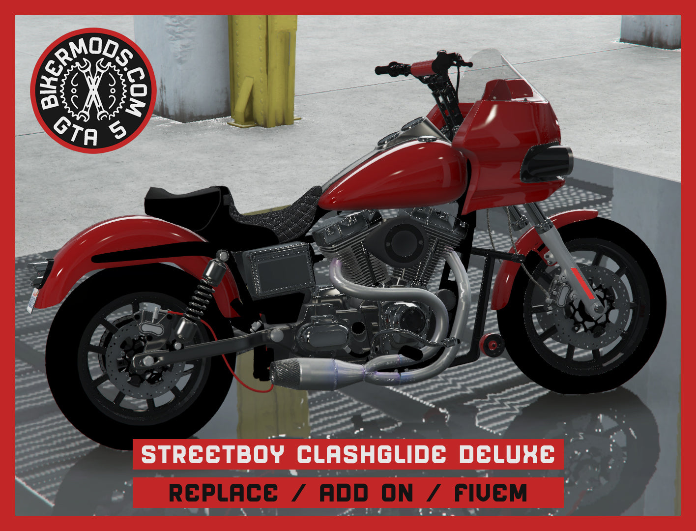 Streetboy Clashglide Deluxe (Replace / Add On / FiveM) 386k Poly