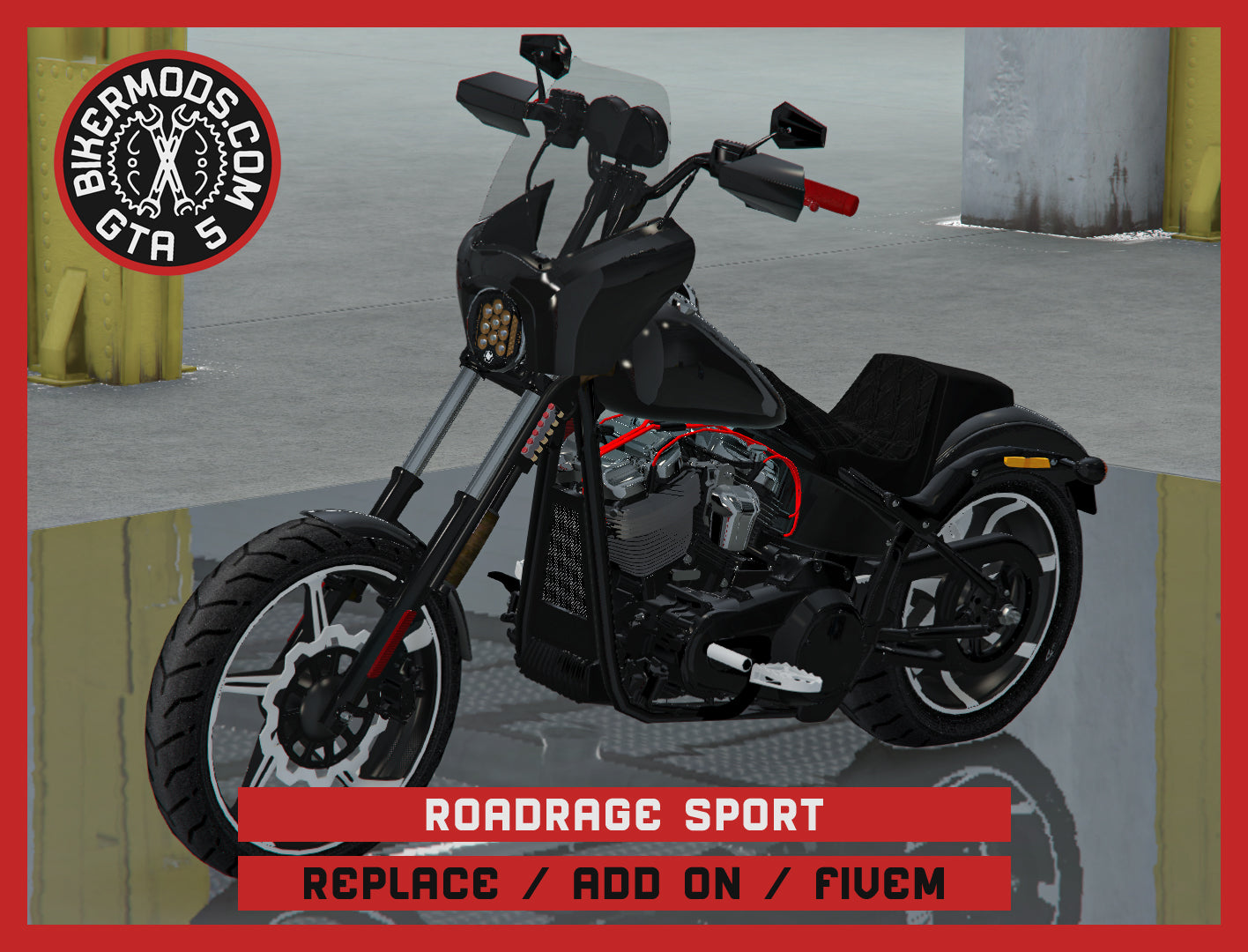 Roadrage Sport (Replace / Add On / FiveM) 307k Poly