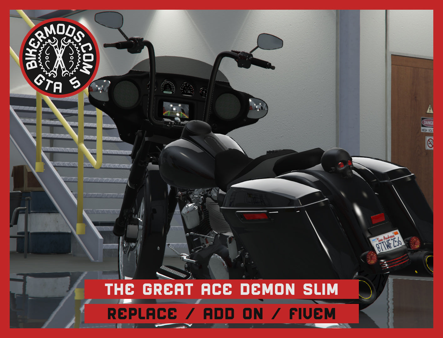 The Great Ace Demon Slim (Replace / Add On / FiveM) 146k Poly
