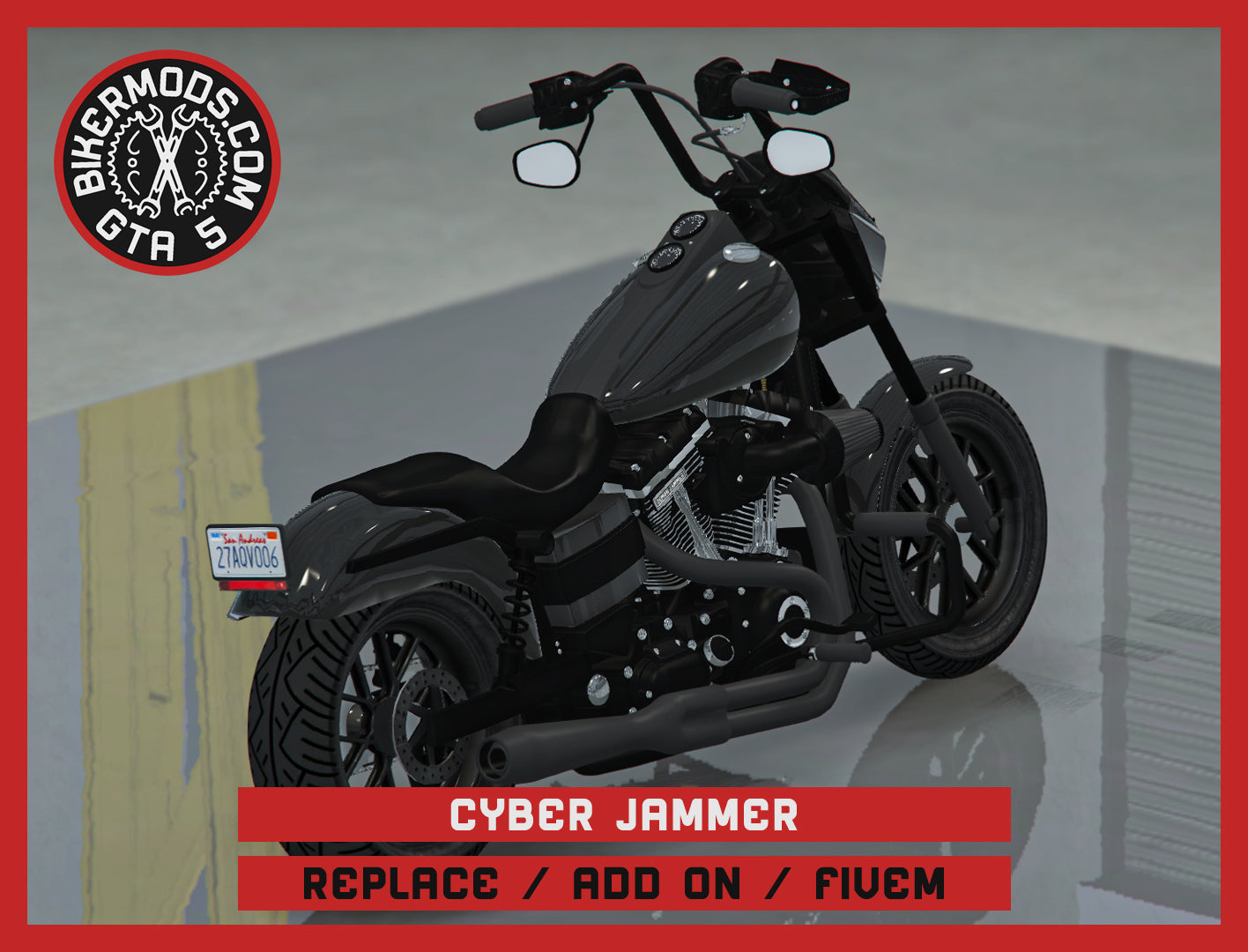 Cyber Demon Jammer (Replace / Add On / FiveM) 224k Poly