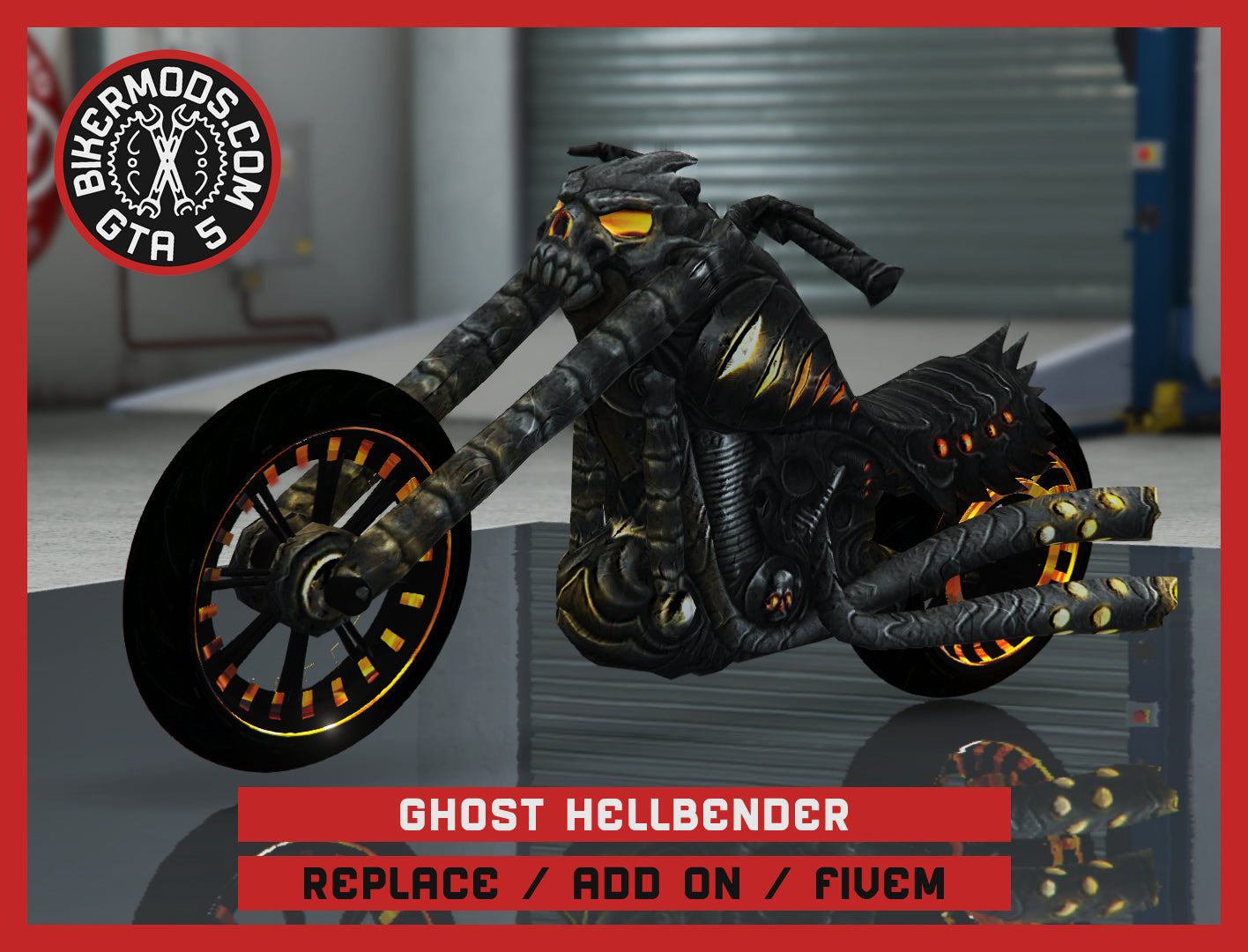 Ghost Hellbender (Replace / Add On / FiveM) 37k Poly