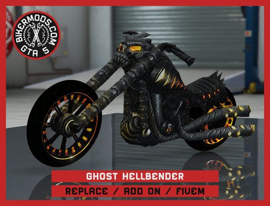 Ghost Hellbender (Replace / Add On / FiveM) 37k Poly