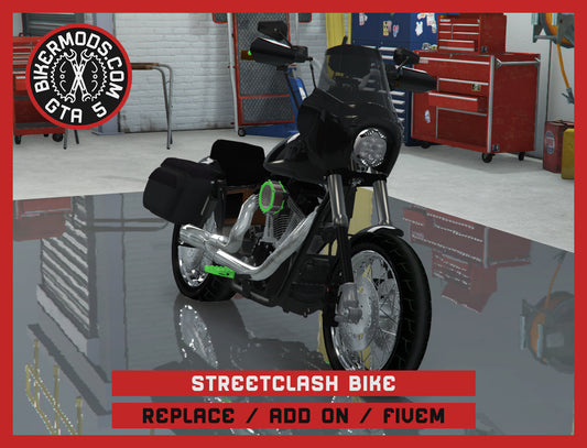 Streetclash Bike (Replace / Add On / FiveM) 396k Poly