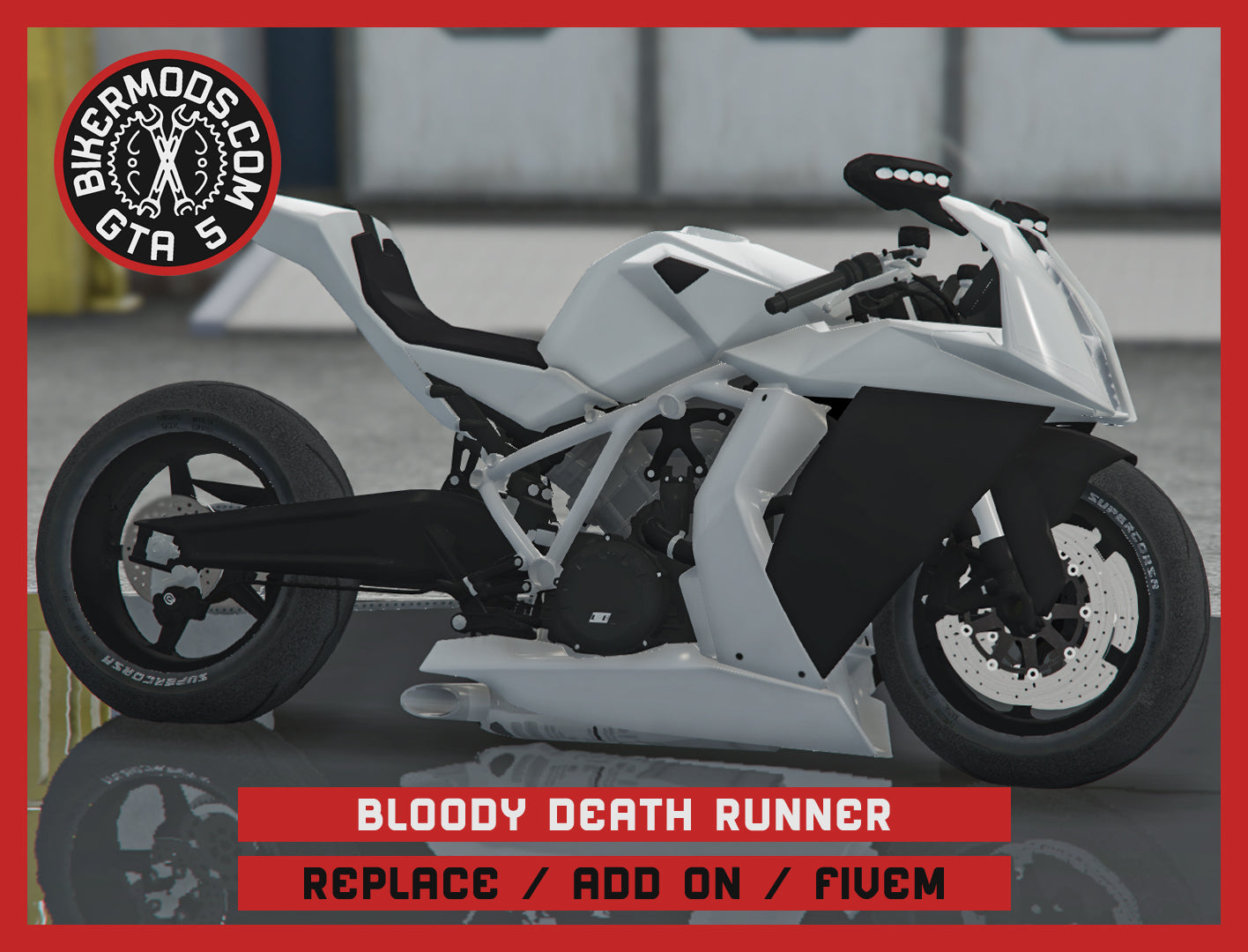 Bloody Death Runner (Replace / Add On / FiveM) 48k Poly
