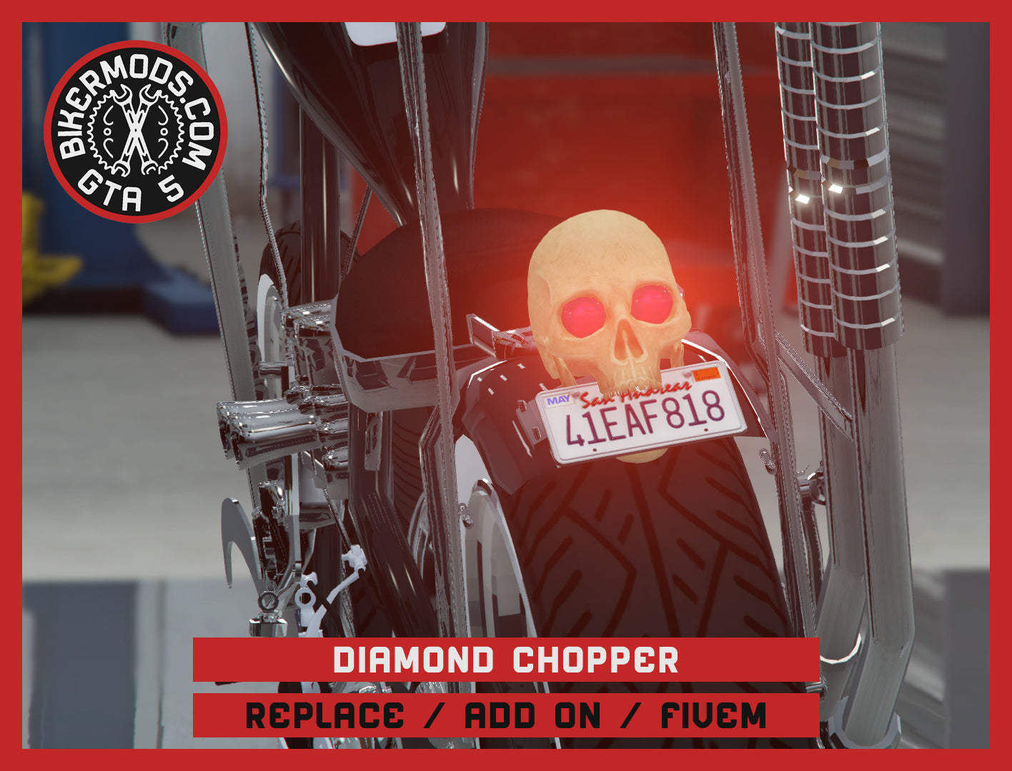 Diamond Chopper (Replace / Add On / FiveM) 215k Poly