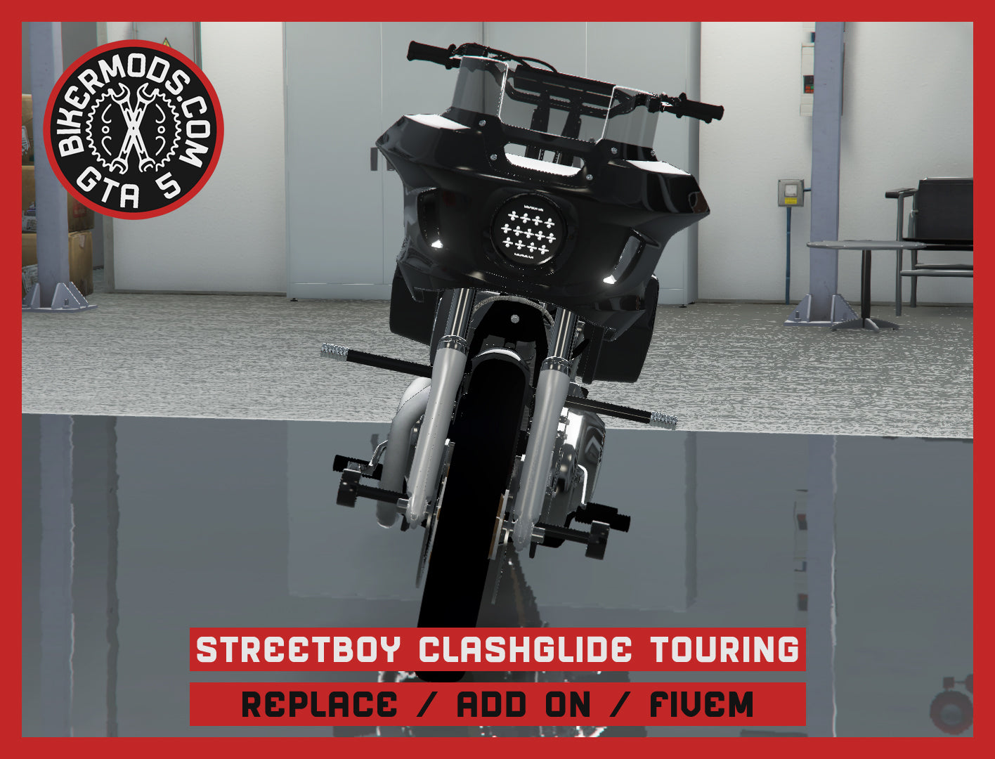 Streetboy Clashglide Touring Ultra (Replace / Add On / FiveM) 480k Poly