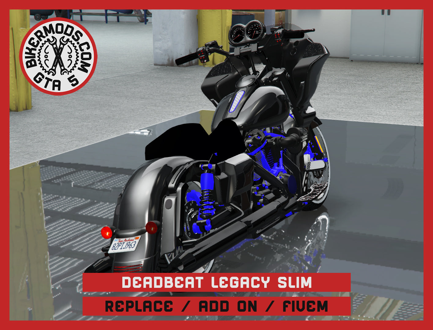 Deadbeat Legacy Slim (Replace / Add On / FiveM) 424k Poly