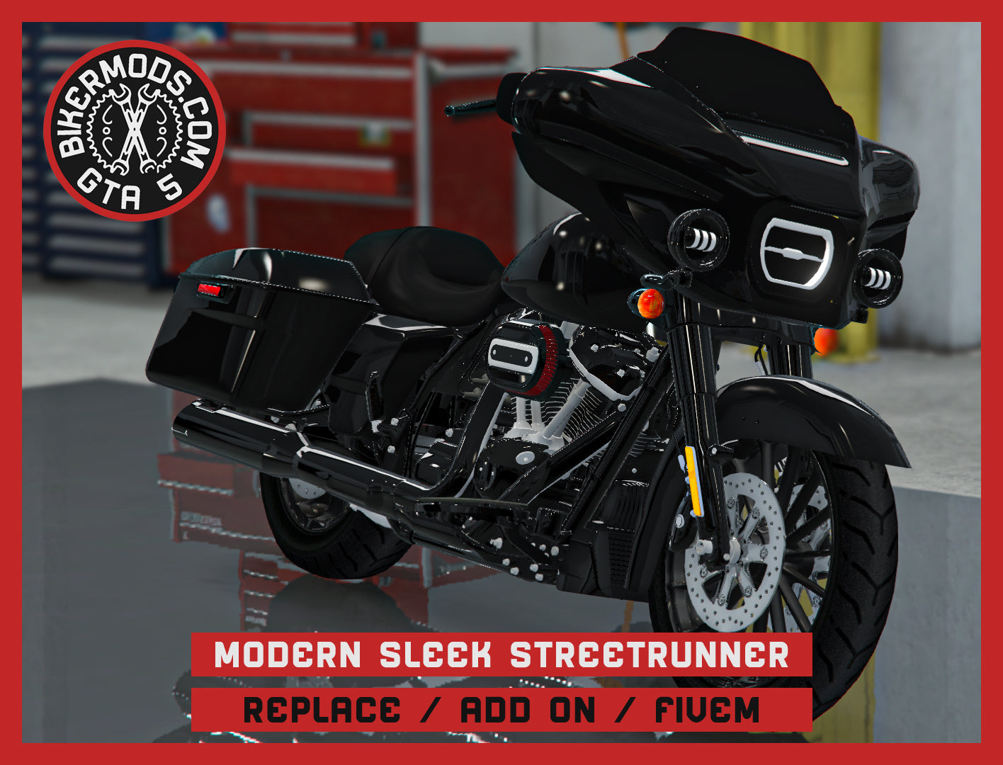 Modern Sleek Streetrunner (Replace / Add On / FiveM) 216k Poly