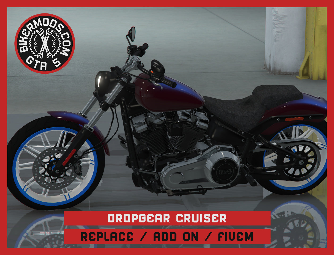 Dropgear Cruiser (Replace / Add On / FiveM) 289k Poly