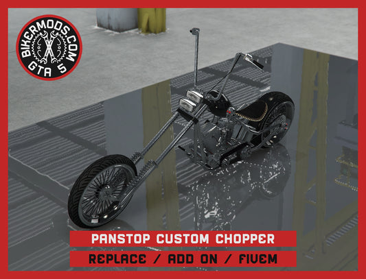 Panstop Custom Chopper (Replace / Add On / FiveM) 200k Poly