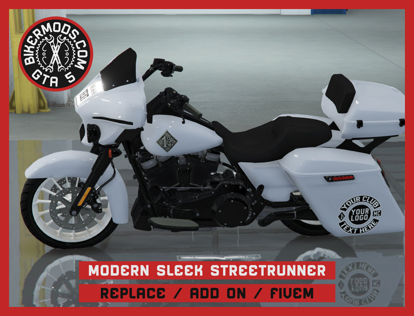 Modern Sleek Streetrunner Custom (Replace / Add On / FiveM) 227k Poly