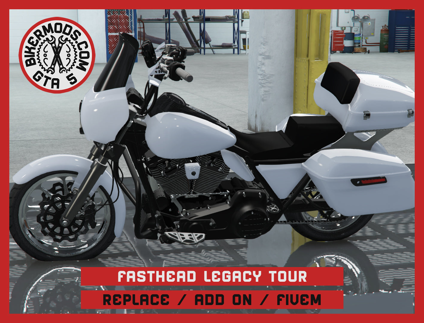Fasthead Legacy Tour (Replace / Add On / FiveM) 265k Poly