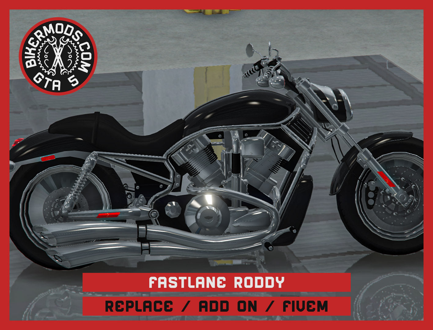 Fastlane Roddy (Replace / Add On / FiveM) 61k Poly