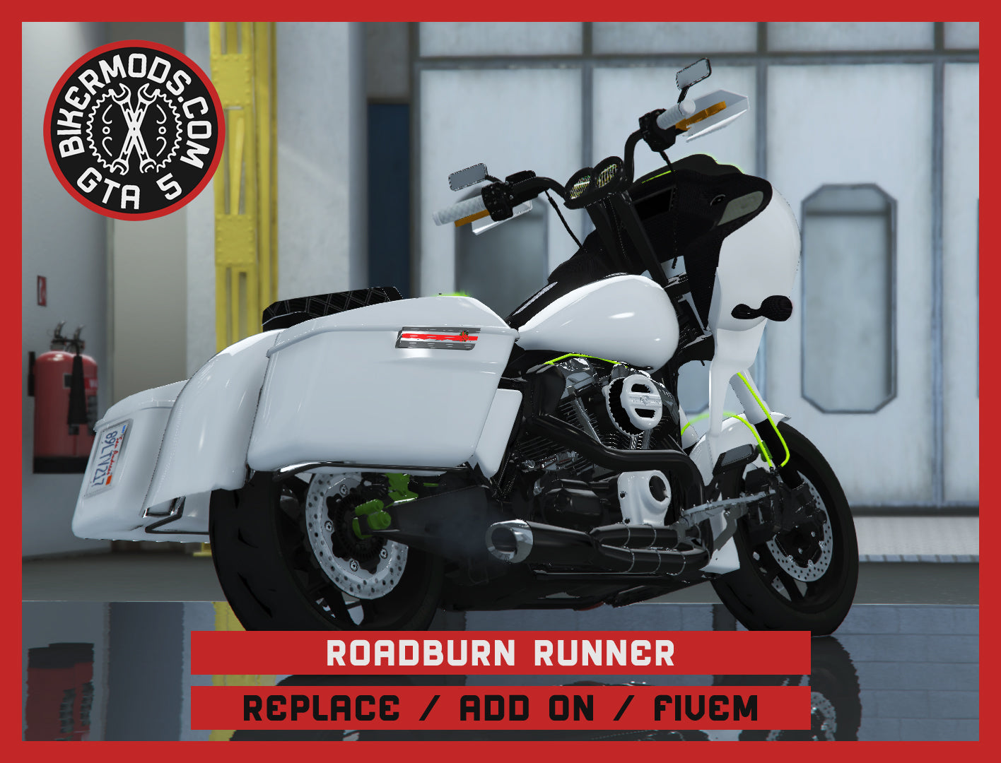 Roadburn Runner (Replace / Add On / FiveM) 302k Poly