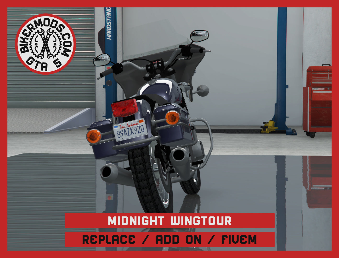 Midnight Wingtour (Replace / Add On / FiveM) 83k Poly