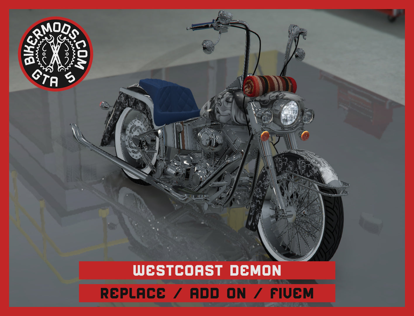Westcoast Demon (Replace / Add On / FiveM) 172k Poly