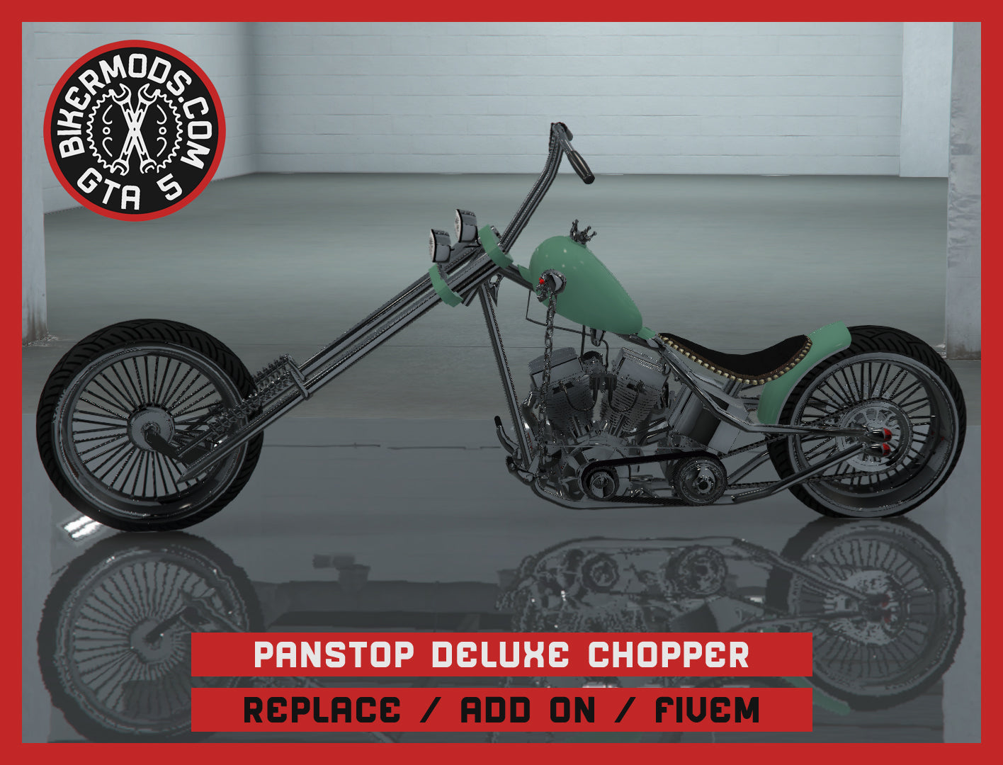 Panstop Deluxe Chopper (Replace / Add On / FiveM) 199k Poly