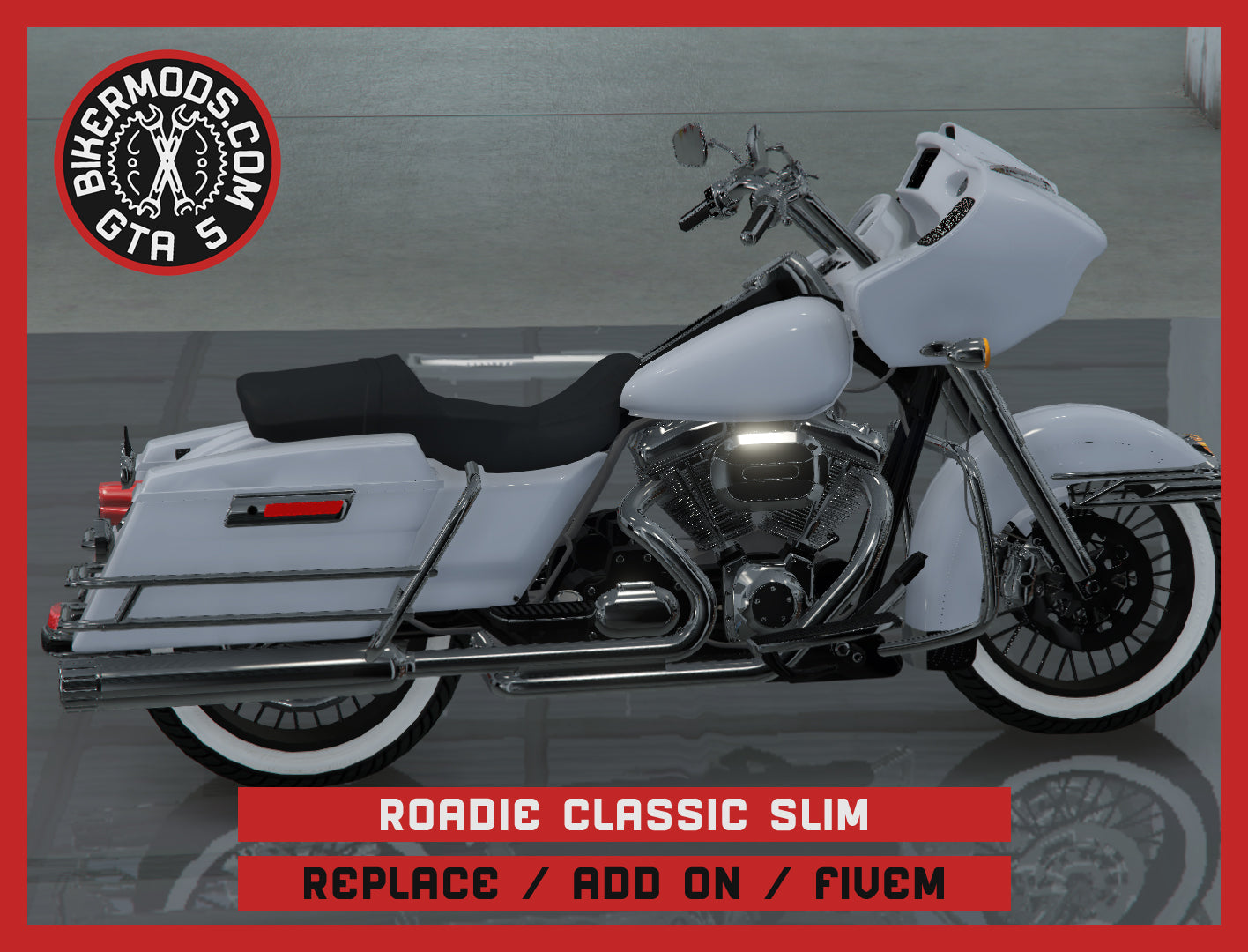 Roadie Classic Slim (Replace / Add On / FiveM) 358k Poly