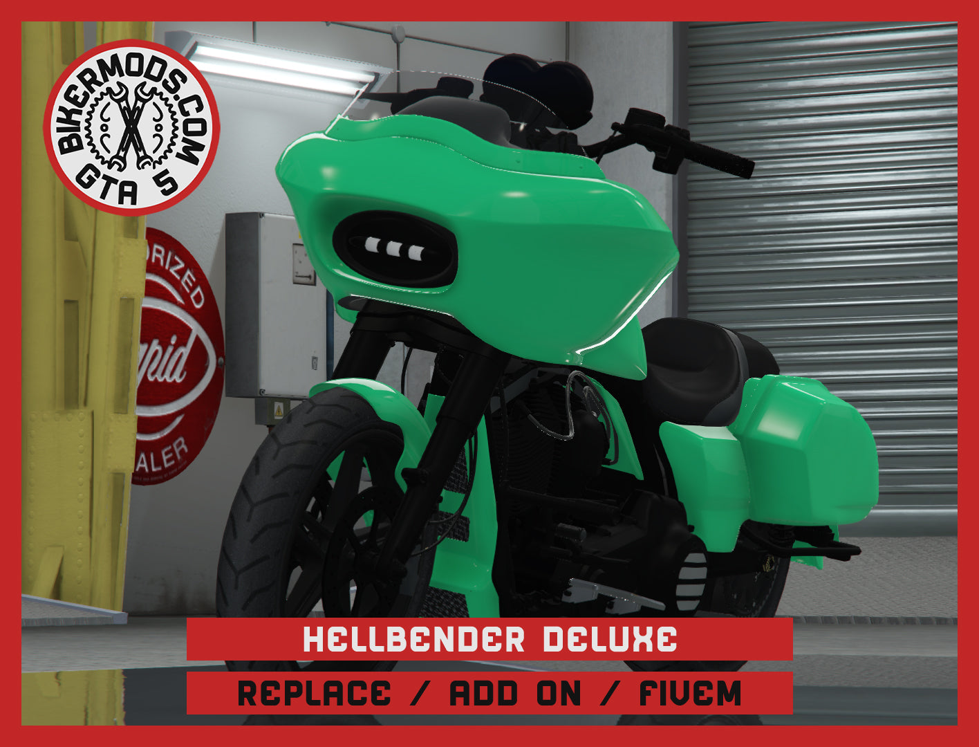 Hellbender Deluxe (Replace / Add On / FiveM) 319k Poly
